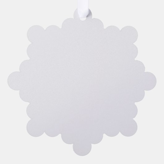 Customizable Your Design or Text Here Personalized オーナメントカード (裏面)