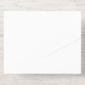 Customizable Your Design or Text Here Personalized オールインワン招待状 (背面)