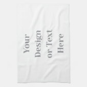Customizable Your Design or Text Here Personalized キッチンタオル (縦)