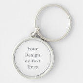 Customizable Your Design or Text Here Personalized キーホルダー (正面)