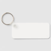 Customizable Your Design or Text Here Personalized キーホルダー (裏面)