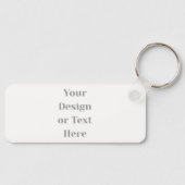 Customizable Your Design or Text Here Personalized キーホルダー (正面)