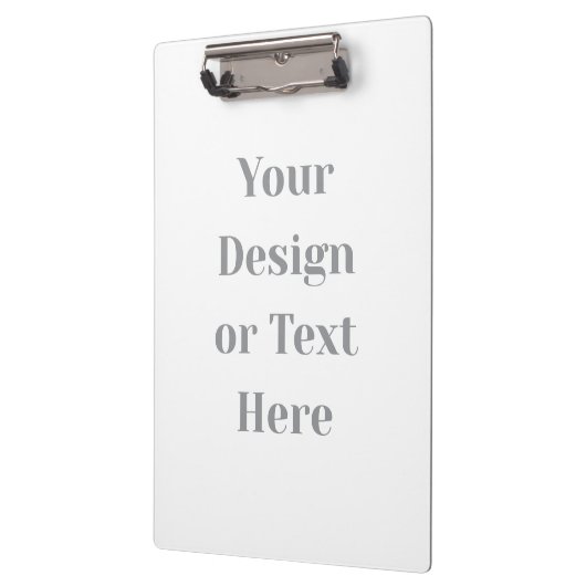 Customizable Your Design or Text Here Personalized クリップボード (左)