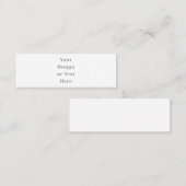 Customizable Your Design or Text Here Personalized コーリングカード (正面/裏面)