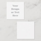 Customizable Your Design or Text Here Personalized コーリングカード (正面/裏面)