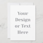 Customizable Your Design or Text Here Personalized サンキューカード (正面)