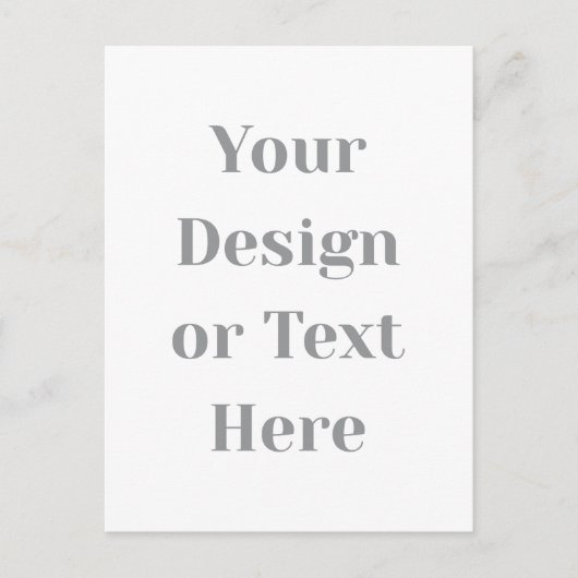 Customizable Your Design or Text Here Personalized シーズンポストカード (正面)