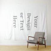 Customizable Your Design or Text Here Personalized タペストリー (インサイチュ(横))