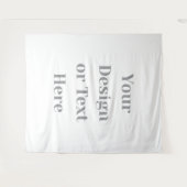 Customizable Your Design or Text Here Personalized タペストリー (正面(横))