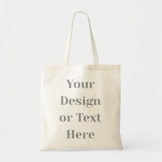 Customizable Your Design or Text Here Personalized トートバッグ (正面)