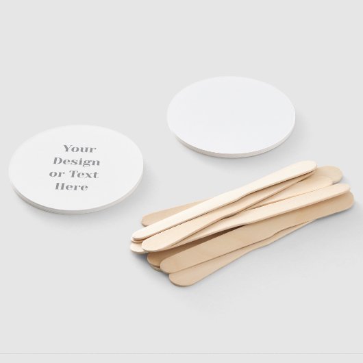 Customizable Your Design or Text Here Personalized ハンドファン (組立なし)