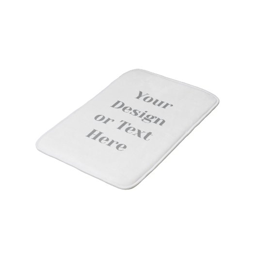 Customizable Your Design or Text Here Personalized バスマット (アングル)