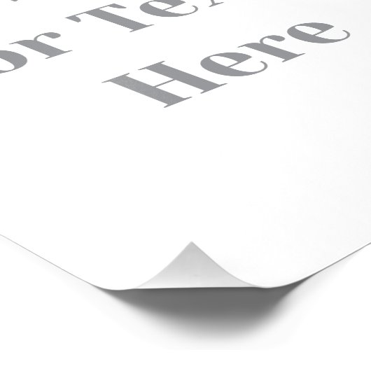 Customizable Your Design or Text Here Personalized フォトプリント (角)