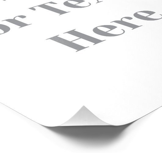 Customizable Your Design or Text Here Personalized フォトプリント (角)