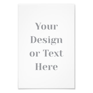 Customizable Your Design or Text Here Personalized フォトプリント