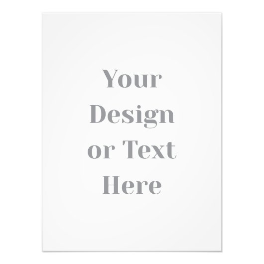 Customizable Your Design or Text Here Personalized フォトプリント (正面)
