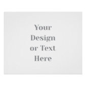 Customizable Your Design or Text Here Personalized ポスター (正面)