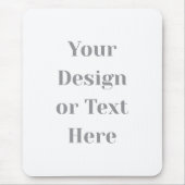 Customizable Your Design or Text Here Personalized マウスパッド (正面)