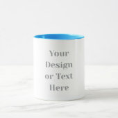 Customizable Your Design or Text Here Personalized マグカップ (中央)