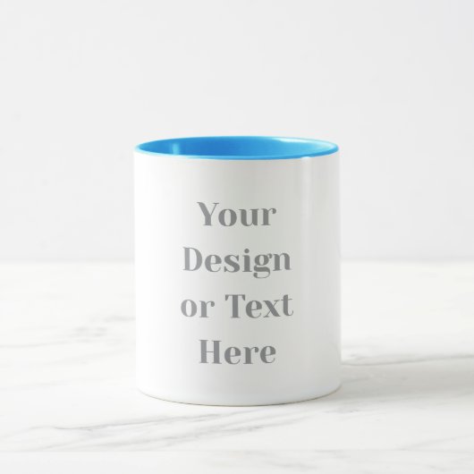 Customizable Your Design or Text Here Personalized マグカップ (中央)