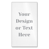 Customizable Your Design or Text Here Personalized マグネット名刺 (正面縦)