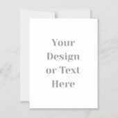 Customizable Your Design or Text Here Personalized マグネット招待状 (正面)