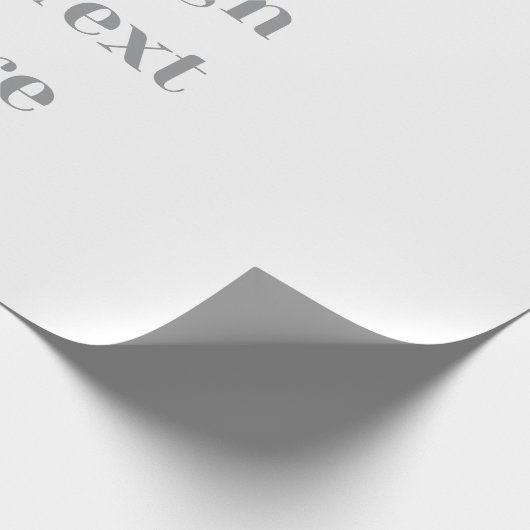 Customizable Your Design or Text Here Personalized ラッピングペーパー (角)