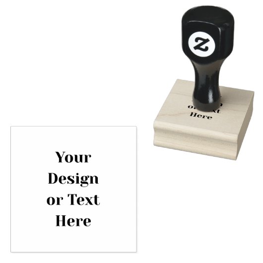 Customizable Your Design or Text Here Personalized ラバースタンプ (押印)
