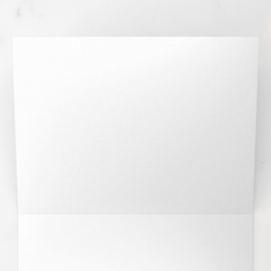 Customizable Your Design or Text Here Personalized 三つ折りカード (内部最初)