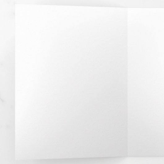 Customizable Your Design or Text Here Personalized 三つ折りカード (内部最初)