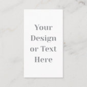 Customizable Your Design or Text Here Personalized 予約カード (正面)