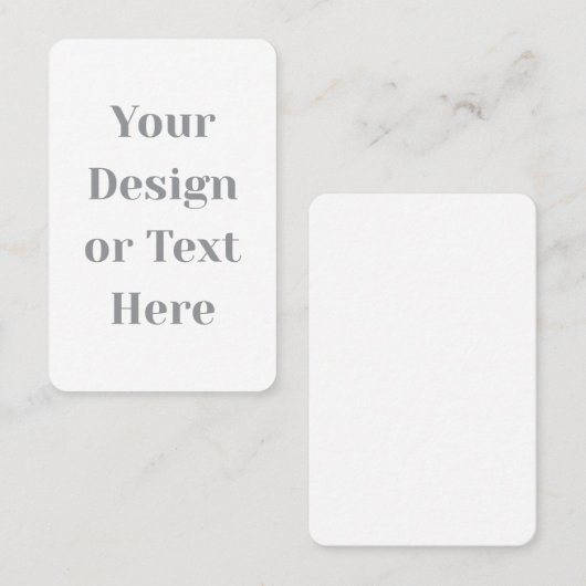 Customizable Your Design or Text Here Personalized 名刺 (正面/裏面)