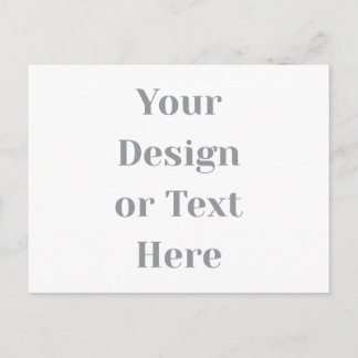 Customizable Your Design or Text Here Personalized 案内ポストカード