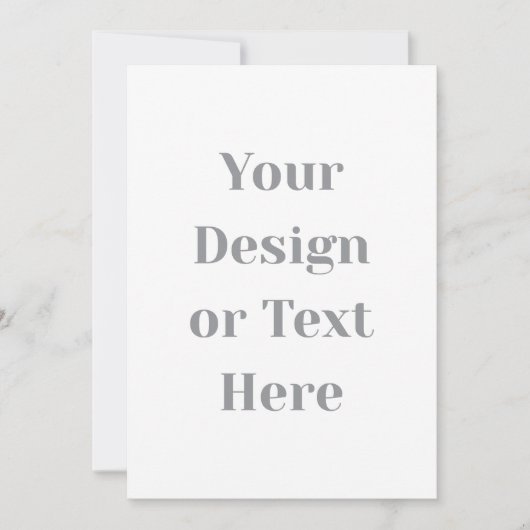 Customizable Your Design or Text Here Personalized 案内状 (正面)