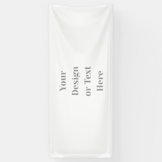 Customizable Your Design or Text Here Personalized 横断幕 (縦)