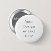 Customizable Your Design or Text Here Personalized 缶バッジ (正面&裏面)