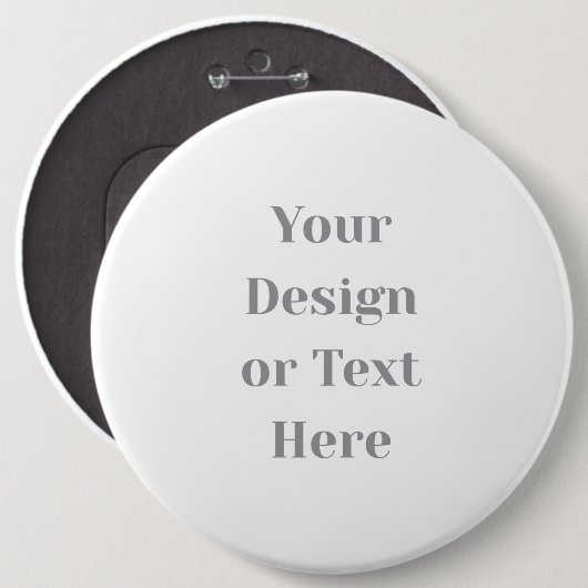 Customizable Your Design or Text Here Personalized 缶バッジ (正面&裏面)