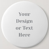 Customizable Your Design or Text Here Personalized 缶バッジ (正面)