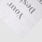 Customizable Your Design or Text Here Personalized 薄葉紙 (詳細)