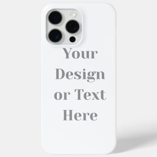Customizable Your Design or Text Here Personalized Case-Mate iPhoneケース (裏面)