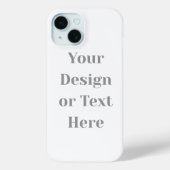 Customizable Your Design or Text Here Personalized Case-Mate iPhoneケース (裏面)