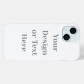 Customizable Your Design or Text Here Personalized Case-Mate iPhoneケース (裏面 (横))
