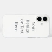 Customizable Your Design or Text Here Personalized Case-Mate iPhoneケース (裏面 (横))