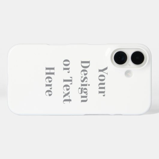 Customizable Your Design or Text Here Personalized Case-Mate iPhoneケース (裏面 (横))