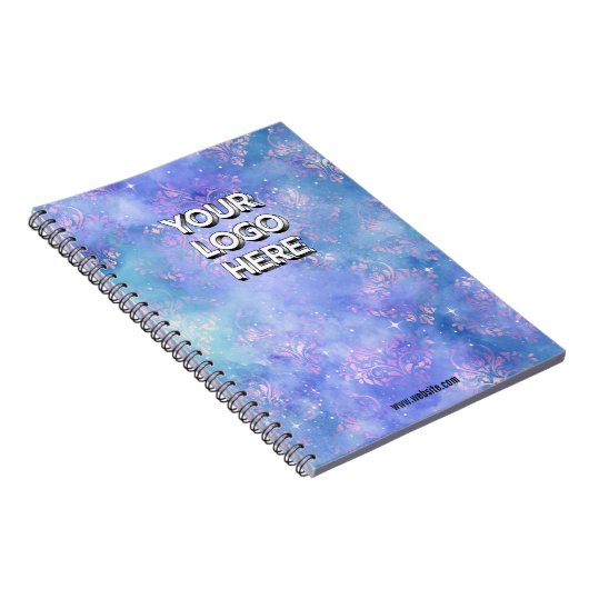 Customizable Your Logo Here ノートブック (右側)
