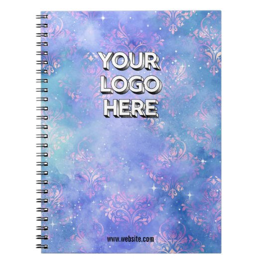 Customizable Your Logo Here ノートブック (正面)