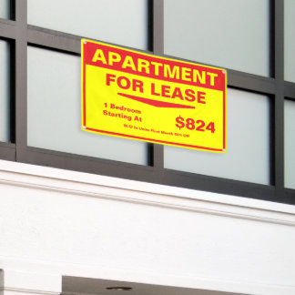 Customize 1 2 3 Bedroom Apartments For Lease  横断幕