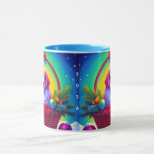 Customize 2026 Cutest Loyal Christmas Dog  マグカップ (中央)