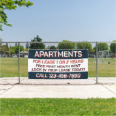 Customize Apartments For Rent or Lease  横断幕 (インサイチュ)