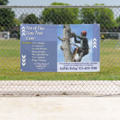 Customize Arborist Tree Service Business Promo 横断幕 (インサイチュ)